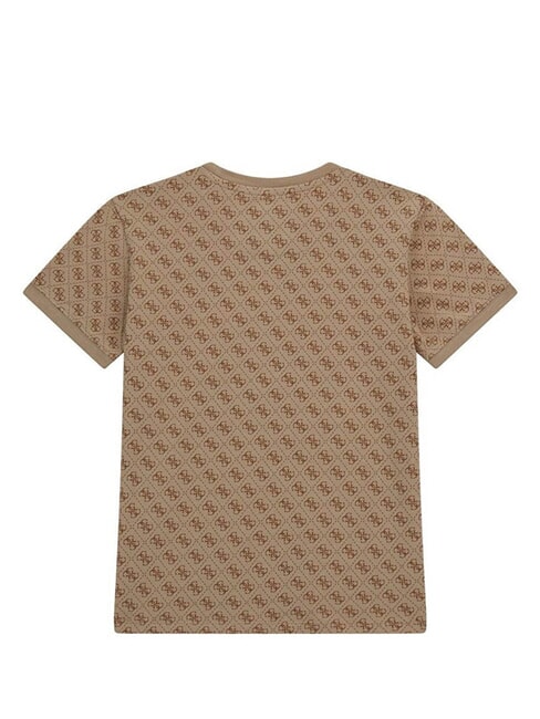 KIDS T-shirt logo 4G all over 4g aop beige blanco - T-shirt Bambino