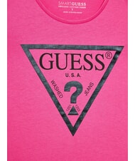 GUESS KIDS T-shirt con triagolo logo pink trip - T-shirt Bambino - 3