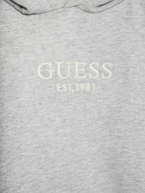 KIDS Felpa con cappuccio e tasca light stone heather - Felpe Bambini