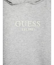 GUESS KIDS Felpa con cappuccio e tasca light stone heather - Felpe Bambini - 3