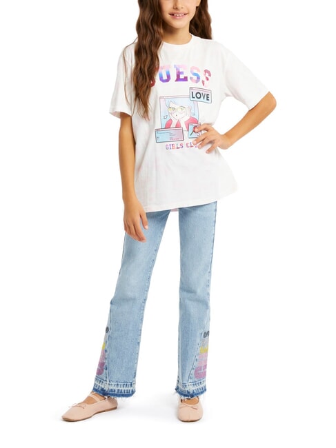 KIDS T-shirt a fantasia con stampa pink tie dye - T-shirt Bambino