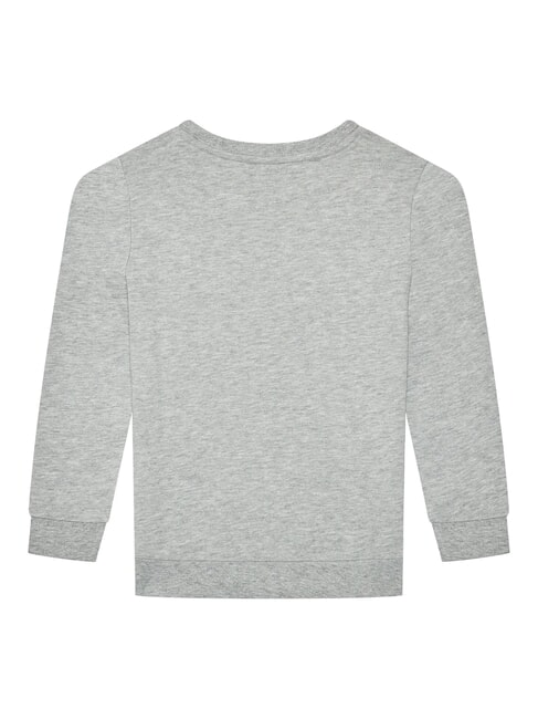 CORE KIDS Felpa manica lunga stampa logo light heather grey - Felpe Bambini