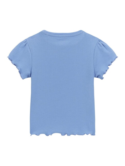 KIDS T-shirt con ricamo ciliegie azure spring - T-shirt Bambino