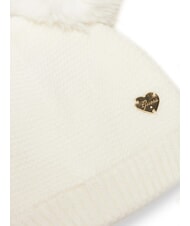 GUESS KIDS Set cappello e sciarpa cremwhi - Cappelli Bambini - 4