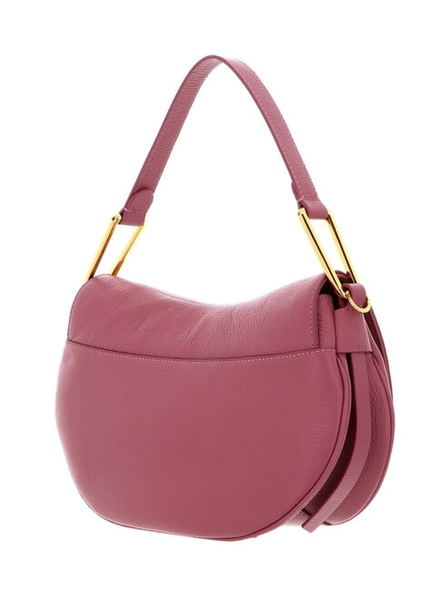 MAGIE SOFT Borsa a spalla in pelle con tracolla pulp pink - Borse Donna