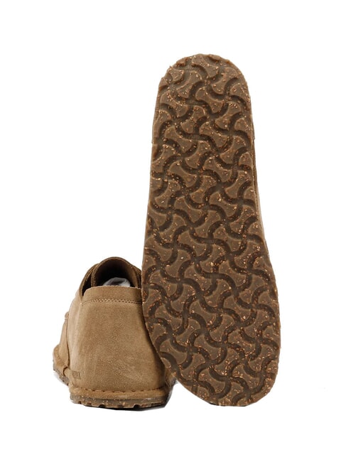 UTTI LACE N Scarpe in pelle suede gray taupe - Scarpe Uomo