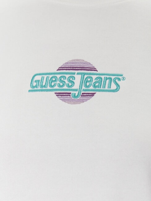 CN CROP Felpa in cotone purwhite - Felpe Donna