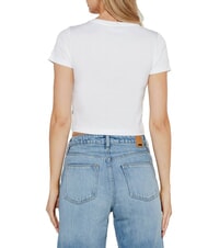 GUESS JEANS SL CN SNAP EMBRO  Maglietta - T-shirt e Top Donna