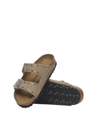 BIRKENSTOCK ARIZONA RIVET  Sandali in pelle taupe - Scarpe Donna - 4