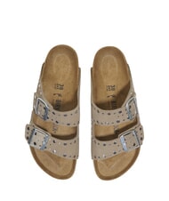 BIRKENSTOCK ARIZONA RIVET  Sandali in pelle taupe - Scarpe Donna - 3