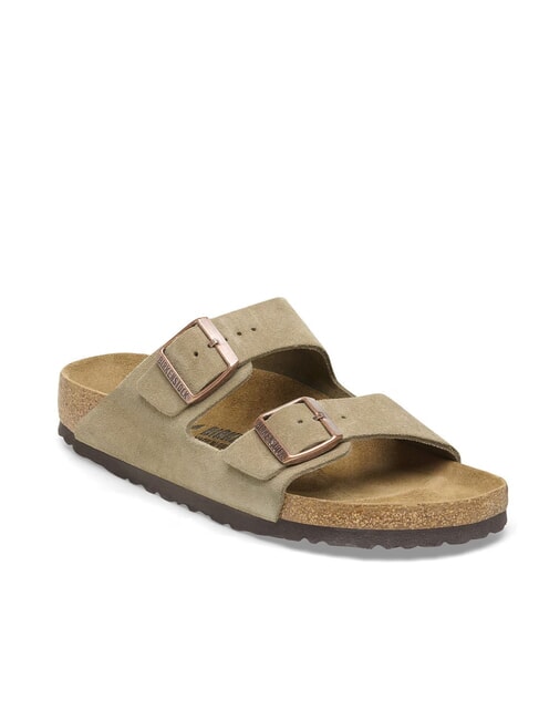 ARIZONA Sandalo ciabatta con fibbie taupe - Scarpe Unisex