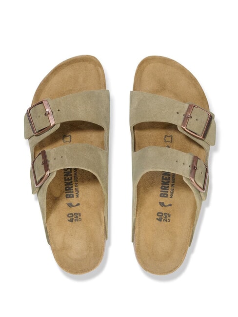 ARIZONA Sandalo ciabatta con fibbie taupe - Scarpe Unisex