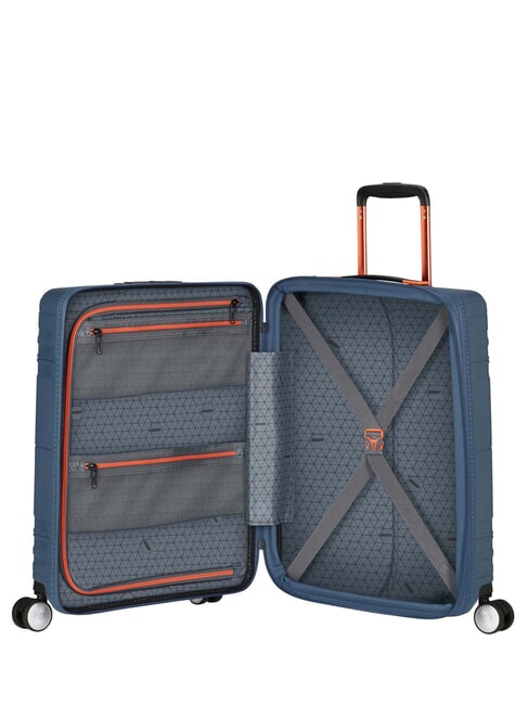 HELLO CABIN Trolley bagaglio a mano espandibile navy/orange - Bagagli a mano