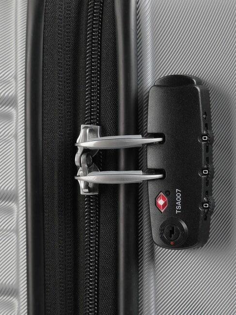 FLASHLINE Trolley medio espandibile skysilver - Trolley Rigidi