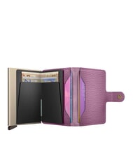 SECRID PEBBLE  Portafoglio in pelle martellata orchid - Portafogli Donna - 2