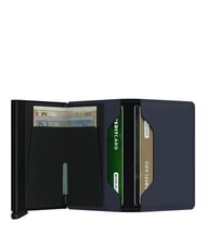 SECRID MATTE Portafoglio slim in pelle nightblue - Portafogli Uomo - 2