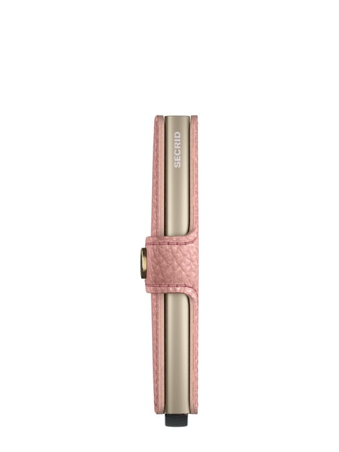 PEBBLE  Portafoglio in pelle martellata rose - Portafogli Donna