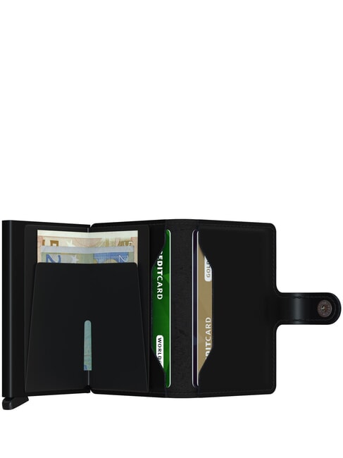 MATTE  Portafoglio con portacard anti RFID black - Portafogli Uomo