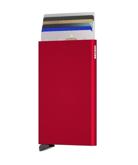 CARDPROTECTOR  Portacard anti RFID red - Portafogli Uomo