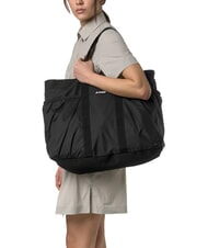 KWAY SAINT MALO Borsa shopper maxi da mare con 3 astucci black pure - Borse Donna - 4