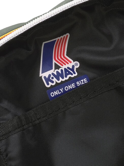 BARBITON Borsello in nylon green blackish - Tracolle Uomo