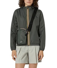 KWAY BARBITON Borsello in nylon green blackish - Tracolle Uomo - 4