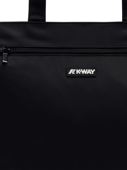 ELLIANT Borsa shopping con tasca black pure - Borse Donna