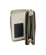 GATTINONI PLANETARIUM Portafoglio grande double zip luna/ white - Portafogli Donna - 2