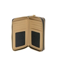 GATTINONI PLANETARIUM Portafoglio grande double zip classic/beige - Portafogli Donna - 2