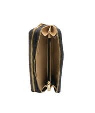 GATTINONI PLANETARIUM Portafoglio grande double zip classic/beige - Portafogli Donna - 3