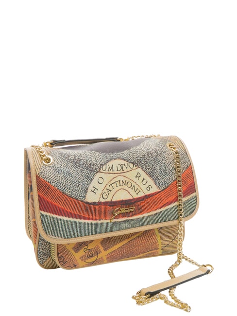 PLANETARIUM Convertible bag with flap classic/beige - Borse Donna