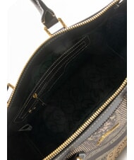 GATTINONI PLANETARIUM Borsa a mano grande diana/dark brown - Borse Donna - 5