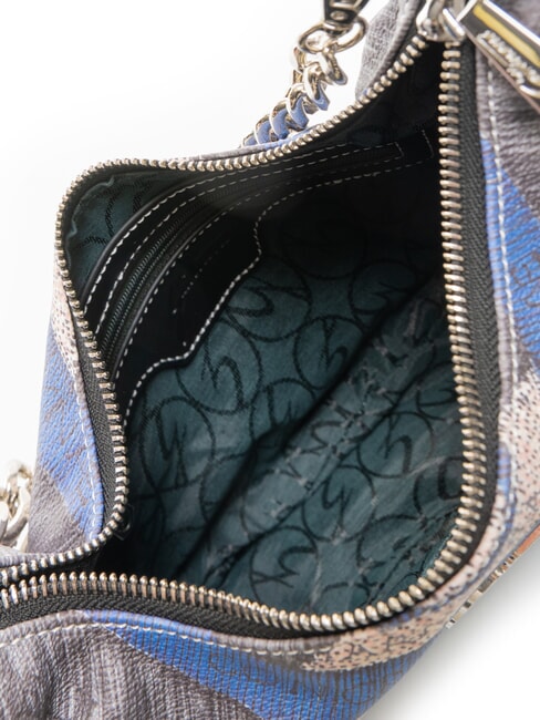 PLANETARIUM Borsa hobo mezzaluna con tracolla nocturne/black - Borse Donna