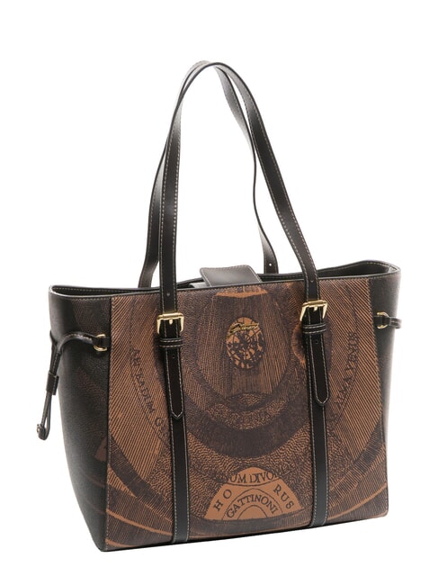 PLANETARIUM Borsa shopping a spalla brown - Borse Donna