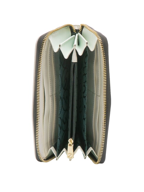 PLANETARIUM Portafoglio grande zip around luna/ white - Portafogli Donna