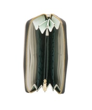 GATTINONI PLANETARIUM Portafoglio grande zip around luna/ white - Portafogli Donna - 2