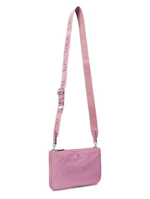 LANDYN Borsa piatta a tracolla in nylon rose mauve - Borse Donna