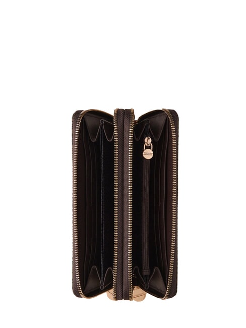 CLASSICA Portafoglio zip around OP/NATURALE/NERO - Portafogli Donna