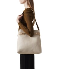 BORBONESE ARMOR  Borsa a spalla sabbia - Borse Donna - 4