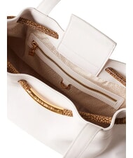 BORBONESE FILO  Borsa a spalla, in pelle bianco - Borse Donna - 4