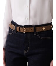 BORBONESE GRAFFITI Cintura con borchiette - Cinture