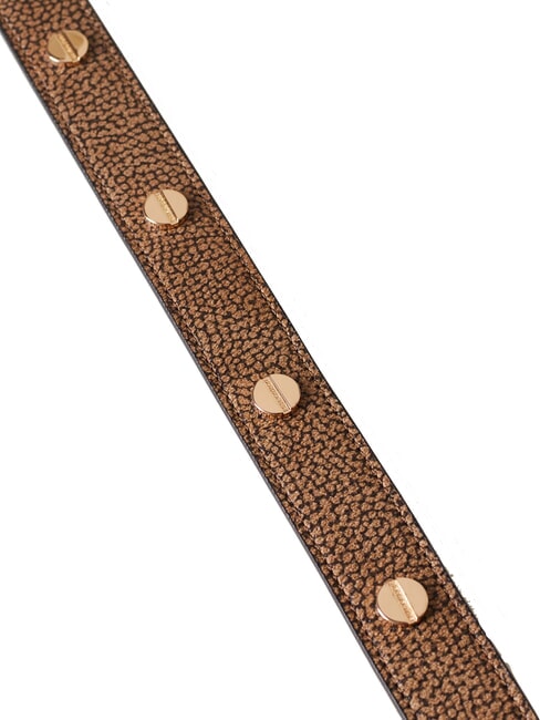 GRAFFITI Cintura con borchiette op naturale/nero - Cinture