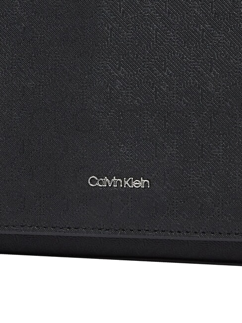 CK MUST Borsa a spalla con flap ck black - Borse Donna