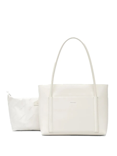 CK LINN MEDIUM Borsa shopping a spalla chalk - Borse Donna