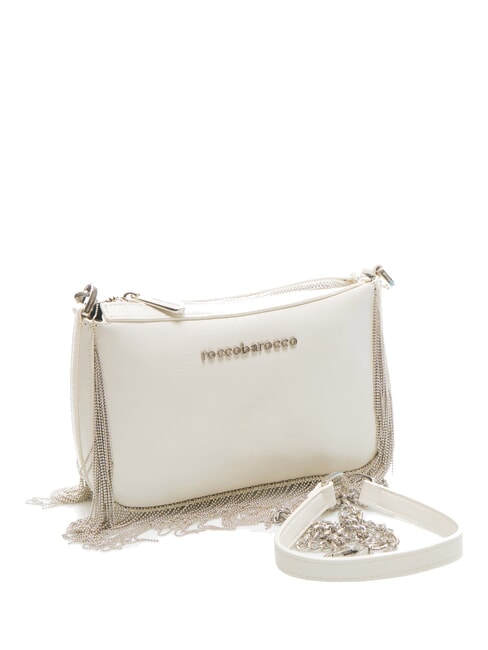FRINGES Borsa con manico e tracolla white - Borse Donna