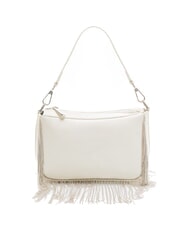 ROCCOBAROCCO FRINGES Borsa con manico e tracolla white - Borse Donna - 3