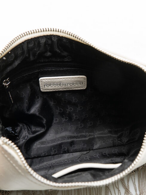 FRINGES Borsa con manico e tracolla white - Borse Donna