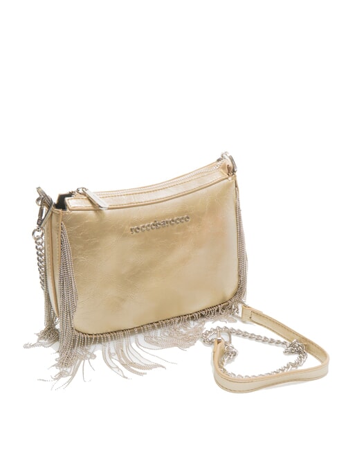 FRINGES Borsa con manico e tracolla gold - Borse Donna