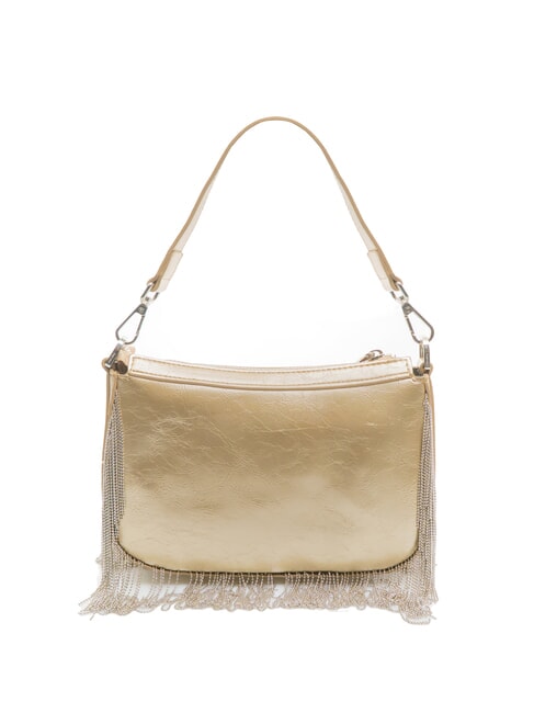 FRINGES Borsa con manico e tracolla gold - Borse Donna