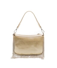 ROCCOBAROCCO FRINGES Borsa con manico e tracolla gold - Borse Donna - 3